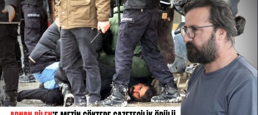 Adnan Bilen’e Metin Göktepe Gazetecilik Ödülü