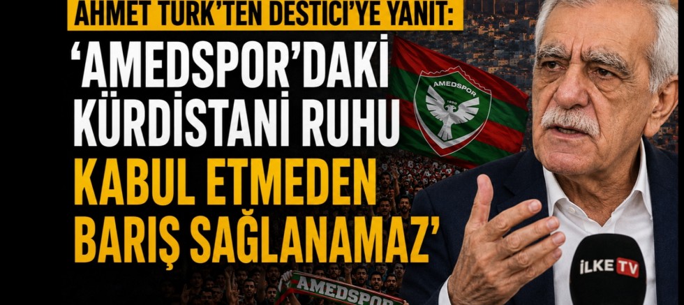 Ahmet Türk: “Amedspor’daki Kürdistani Ruhu Kabul Etmeden Barış Sağlanamaz” 