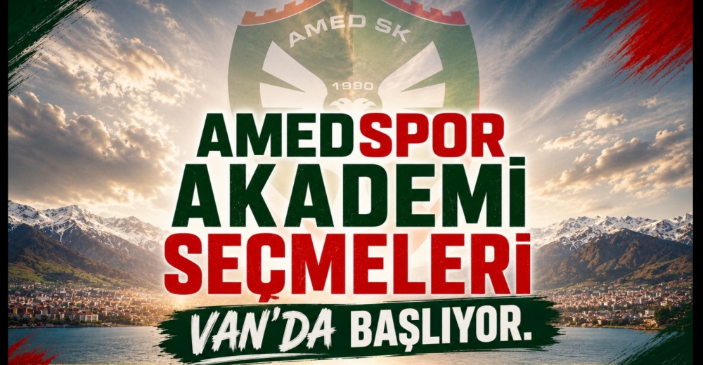 Amedspor Akademi Seçmeleri Van’da Başlıyor