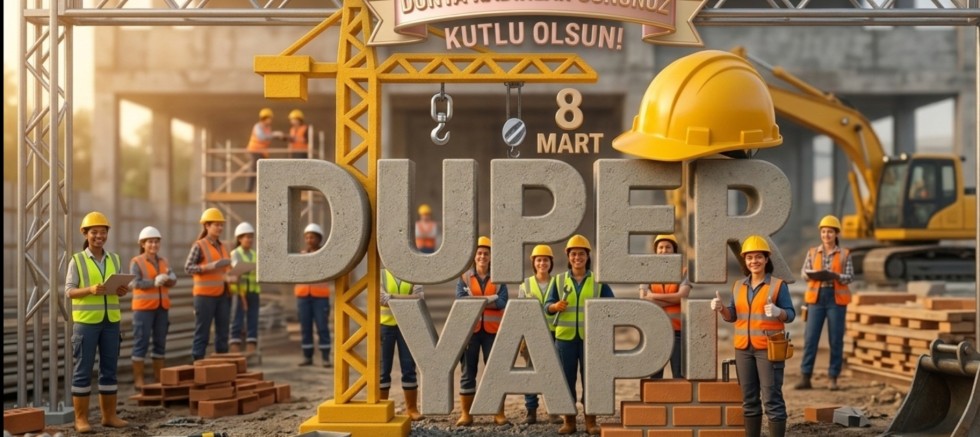 Duper Yapı’dan 8 Mart Mesajı: “Kadınların Emeği Geleceği İnşa Ediyor”
