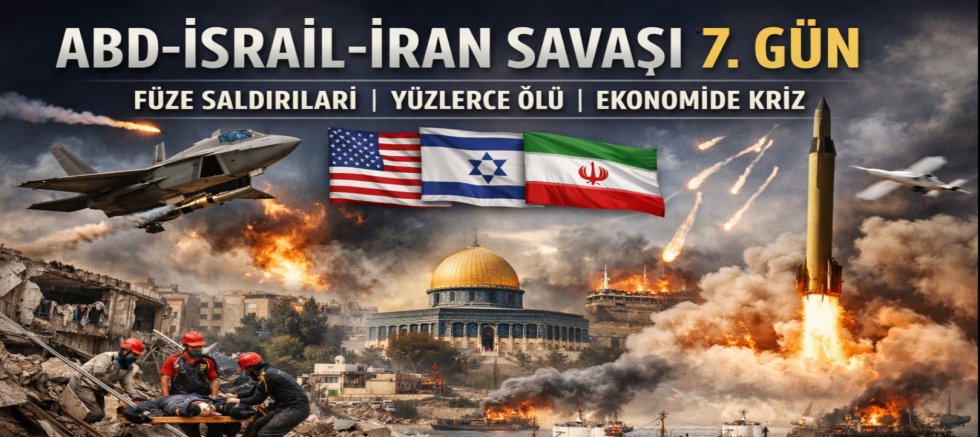 ABD-İsrail-İran Savaşı 7. Gününde: Orta Doğu Yanıyor, Dünya Ekonomisi Alarmda
