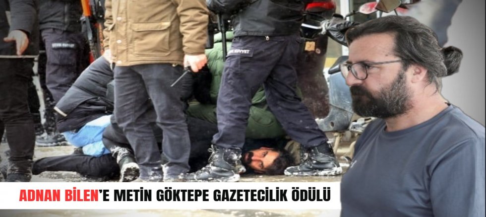Adnan Bilen’e Metin Göktepe Gazetecilik Ödülü