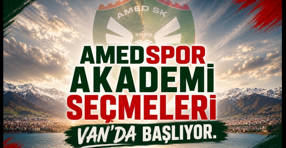 Amedspor Akademi Seçmeleri Van’da Başlıyor