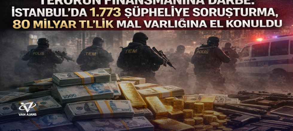 İstanbul’da 1.773 Şüpheliye Soruşturma, 80 Milyar TL’lik Mal Varlığına El Konuldu
