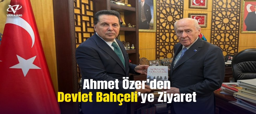 Kayyım Atanan Esenyurt Belediye Başkanı Ahmet Özer’den Bahçeli’ye Ziyaret