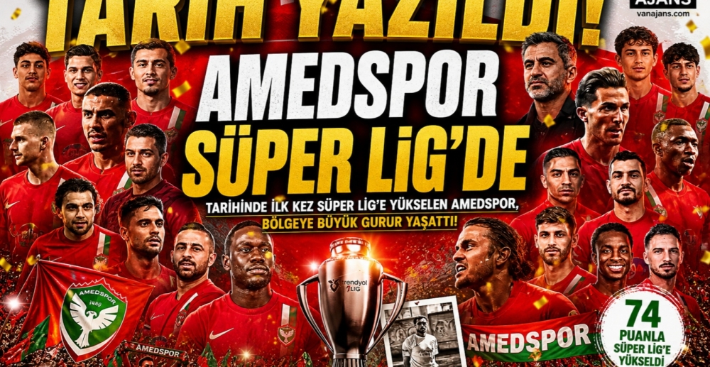 Tarihi Başarı: Amedspor Süper Lig’e Yükseldi!