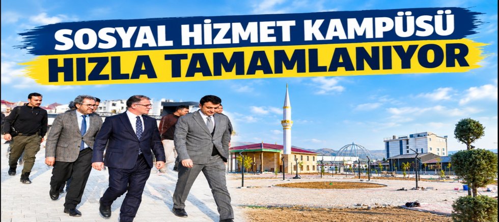 Van’da Bölgenin İlk Sosyal Hizmet Kampüsü Yükseliyor 