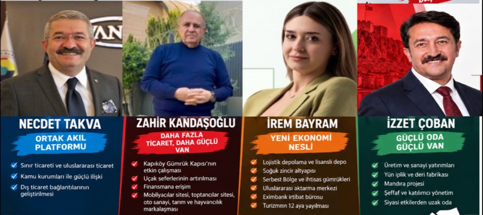 Van TSO seçimleri neden önemli? Van esnafı ne bekliyor, adaylar ne vaat ediyor?