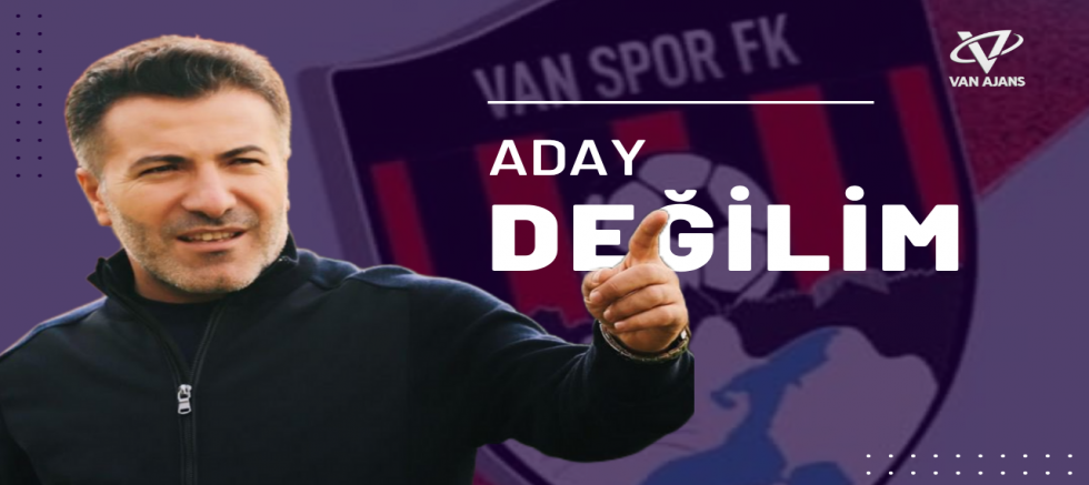 Vanspor FK Başkanı Erol Temel: “Aday değilim ama Van Spor’un yanındayım”