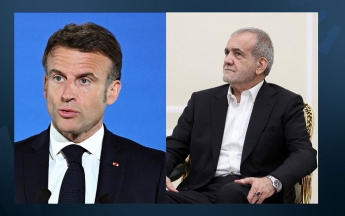 Macron'dan Pezeşkiyan'a: Hızlı bir şekilde müzakere masasına yeniden dönün