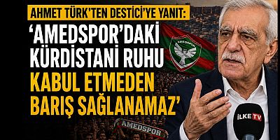 Ahmet Türk: “Amedspor’daki Kürdistani Ruhu Kabul Etmeden Barış Sağlanamaz” 