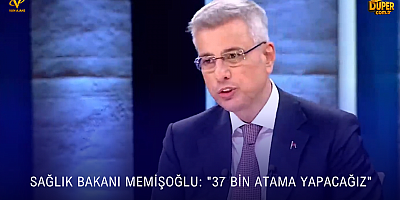 Sağlık Bakanı Memişoğlu: 