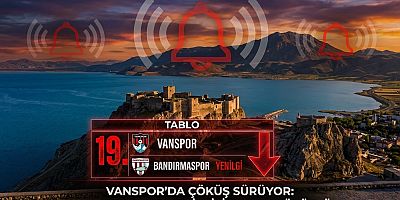 Vanspor’da Çöküş Sürüyor; Bandırmaspor Yenilgisi Yarayı Büyüttü 