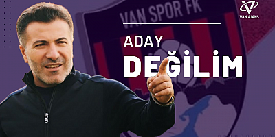 Vanspor FK Başkanı Erol Temel: “Aday değilim ama Van Spor’un yanındayım”