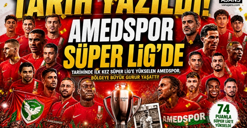 Tarihi Başarı: Amedspor Süper Lig’e Yükseldi!